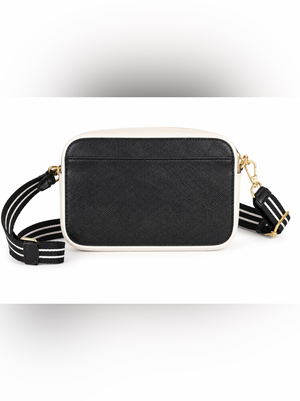 kate spade Black and White Logo Crossbody Camera Bag - Picture 3 of 6